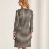 Dress Pied-De-Poule*Ana Alcazar Clearance