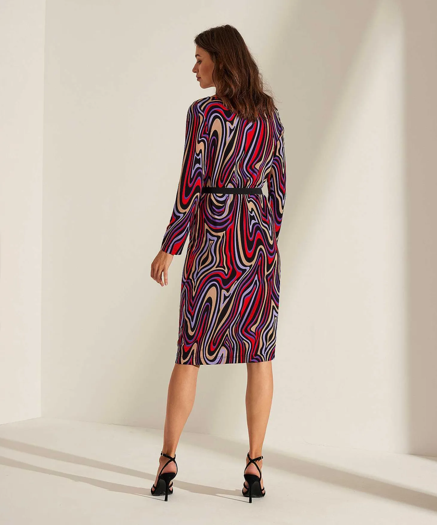 ana_alcazar_slinky_dress__2-2.webp Slinky Dress Swirl Print*Ana Alcazar Discount