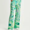 Slinky Palazzo Pants Multicolor*Ana Alcazar Cheap