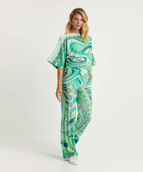 Slinky Palazzo Pants Multicolor*Ana Alcazar Cheap