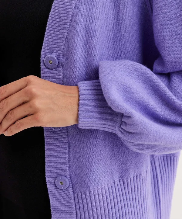Beaumont Cardigan Oversized Balloon Sleeve Sage*BEAUMONT APPAREL Best Sale