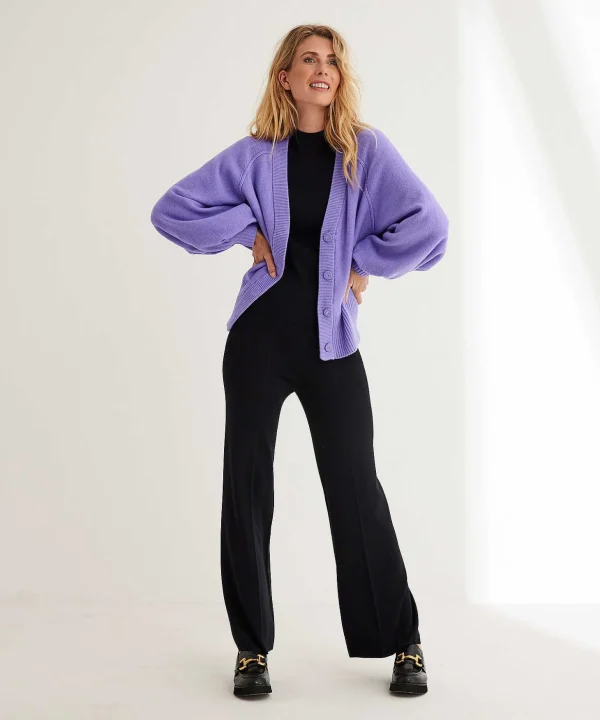 Beaumont Cardigan Oversized Balloon Sleeve Sage*BEAUMONT APPAREL Best Sale