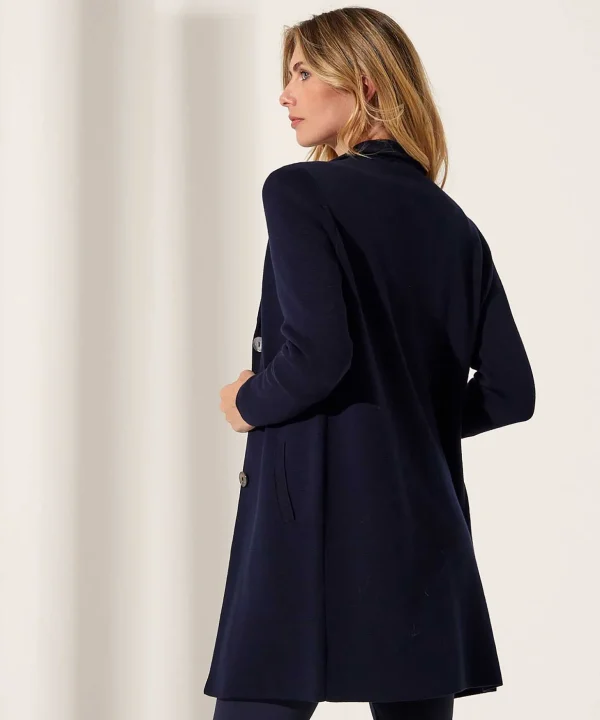 Blazer Vest Puntaknit Long** Outlet