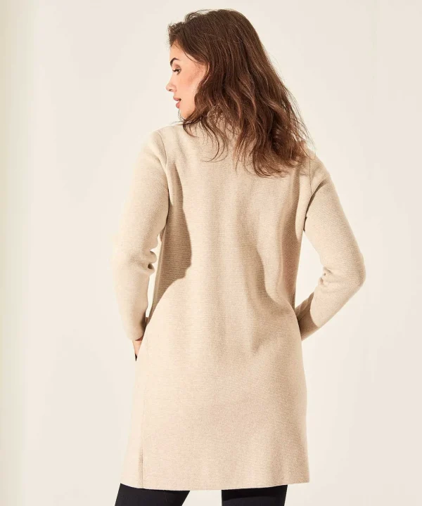 Blazer Vest Puntaknit Long** Hot