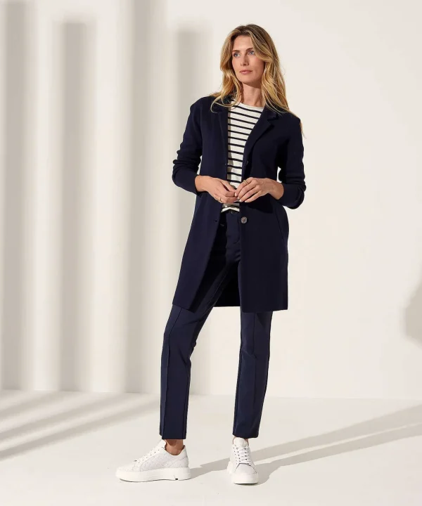 Blazer Vest Puntaknit Long** Outlet