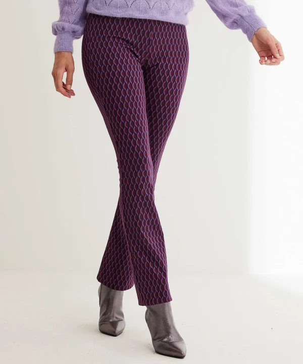 Bootcut Pants Retroprint Malou*Brax New