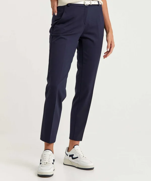 Cropped Jersey Chino Maron*Brax Online