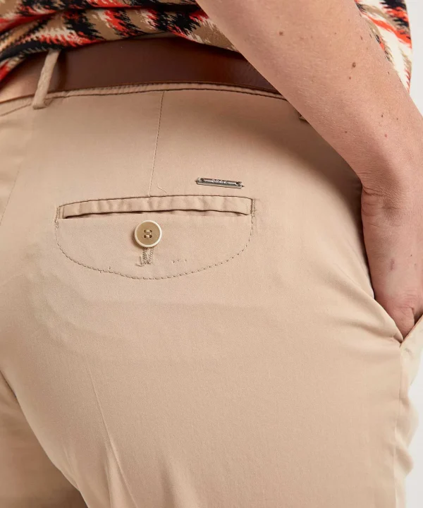 Cropped Ultra Light Chino Maron*Brax Sale