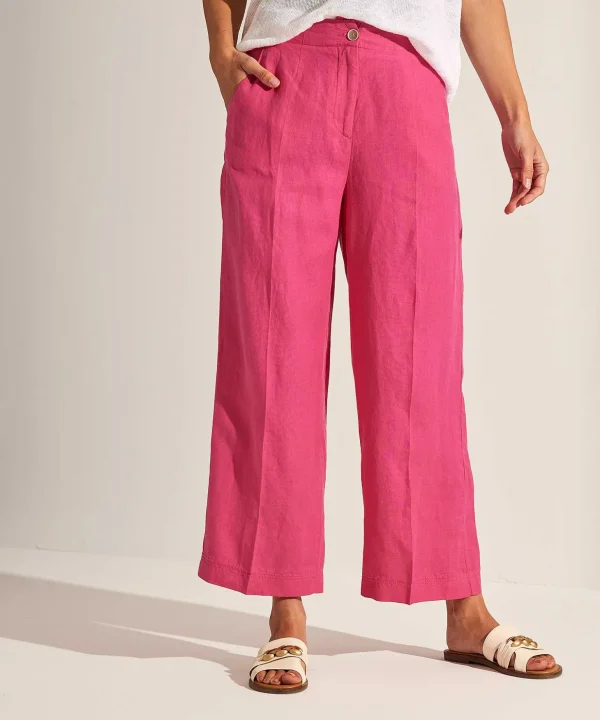 Linen Cropped Pants Maine*Brax Best Sale