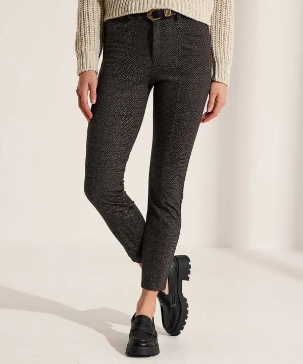 Pants With Zigzag Print Shakira*Brax Best Sale