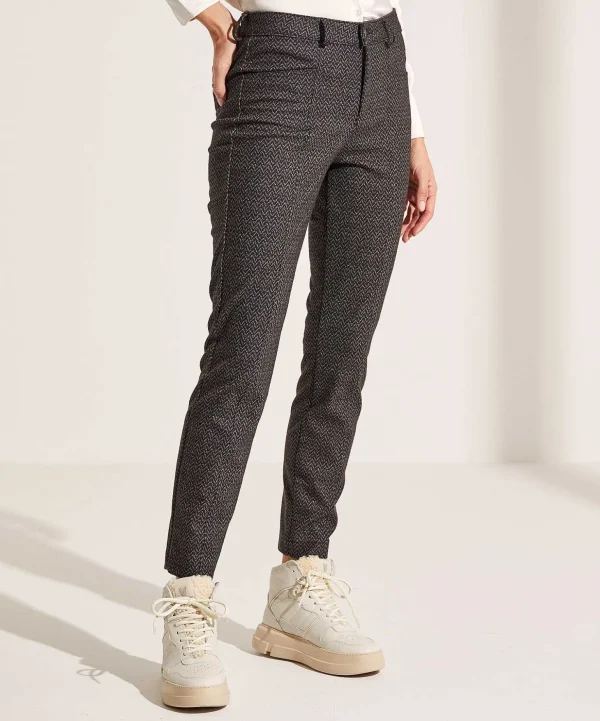 Pants With Zigzag Print Shakira*Brax Shop