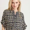 Blouse Clover Print Bo Khandi*By-Bar Cheap