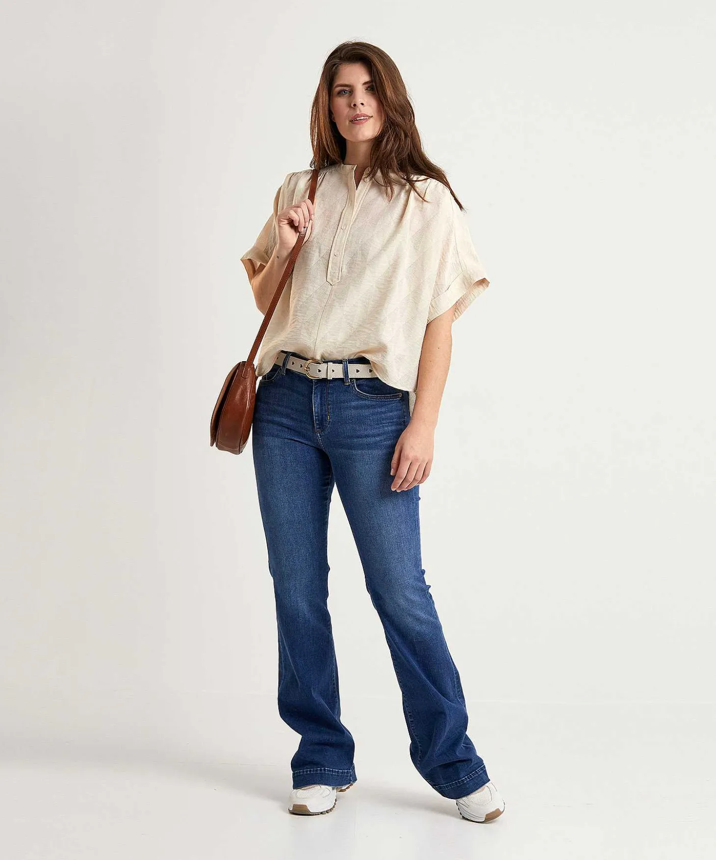 bybar_blouse_short_sleeve_0.webp Blouse Short Sleeve Axel Geo*By-Bar Store