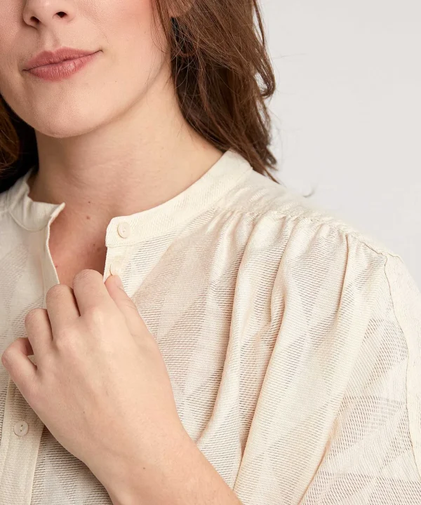 Blouse Short Sleeve Axel Geo*By-Bar Store