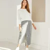 Denim Skirt Elba Stripe*By-Bar Online