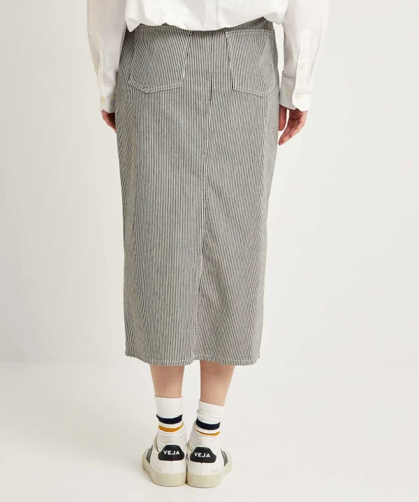 Denim Skirt Elba Stripe*By-Bar Online