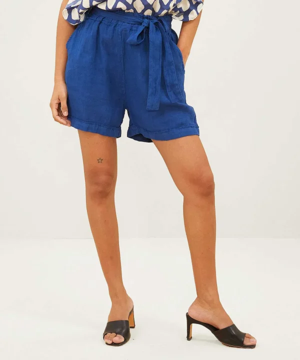 Linen Short Belt June*By-Bar Fashion