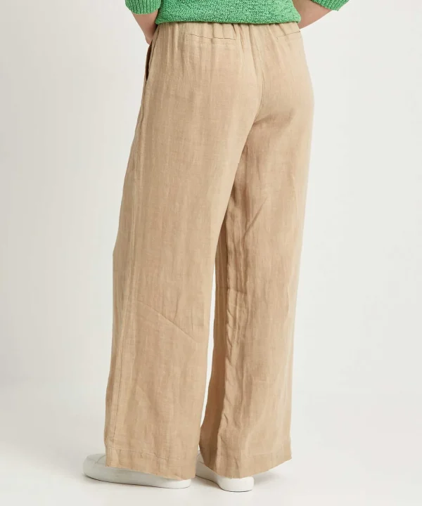 Linen Wide Leg Trousers Eli*By-Bar Sale