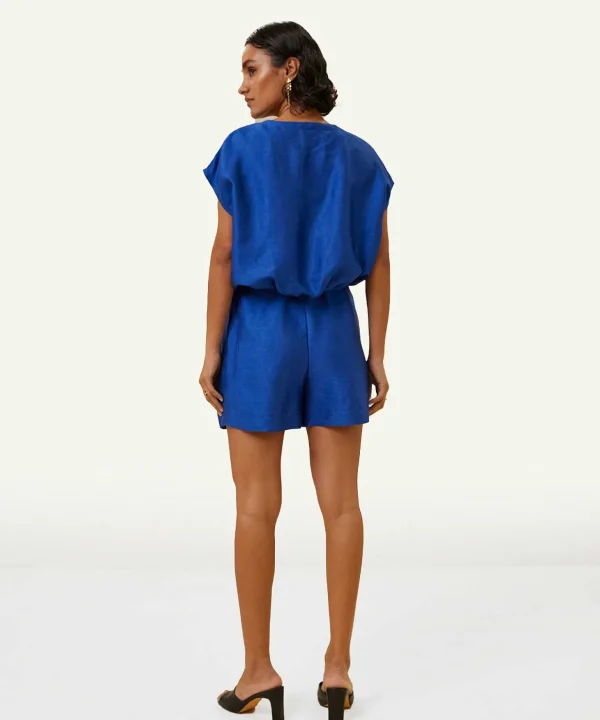 Shiny Cropped Blouse Lode Gloss*By-Bar New