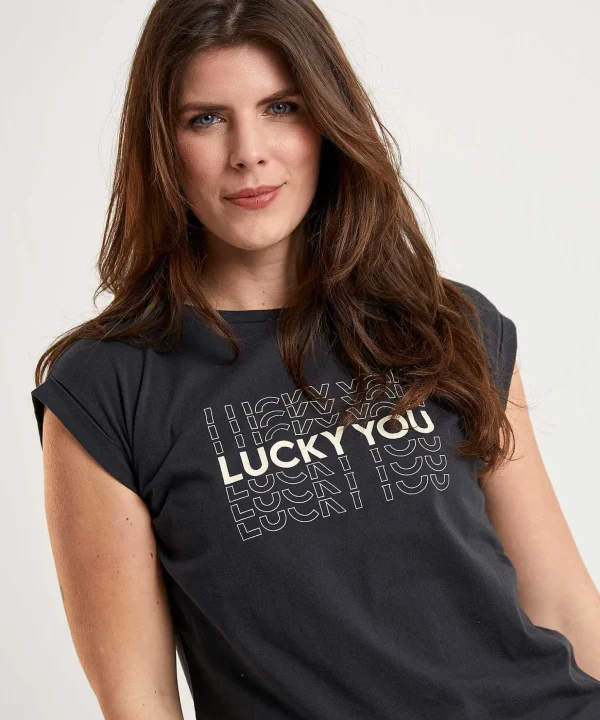 Shirt With Letter Print Thelma Lucky You*By-Bar Online