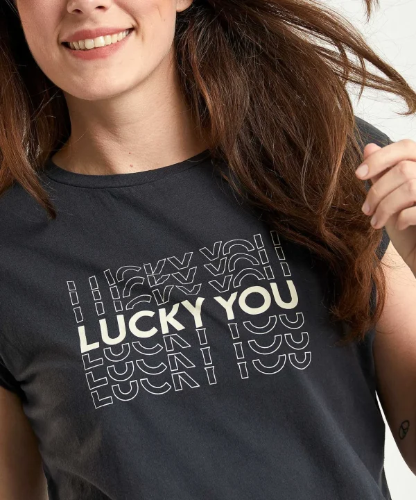 Shirt With Letter Print Thelma Lucky You*By-Bar Online
