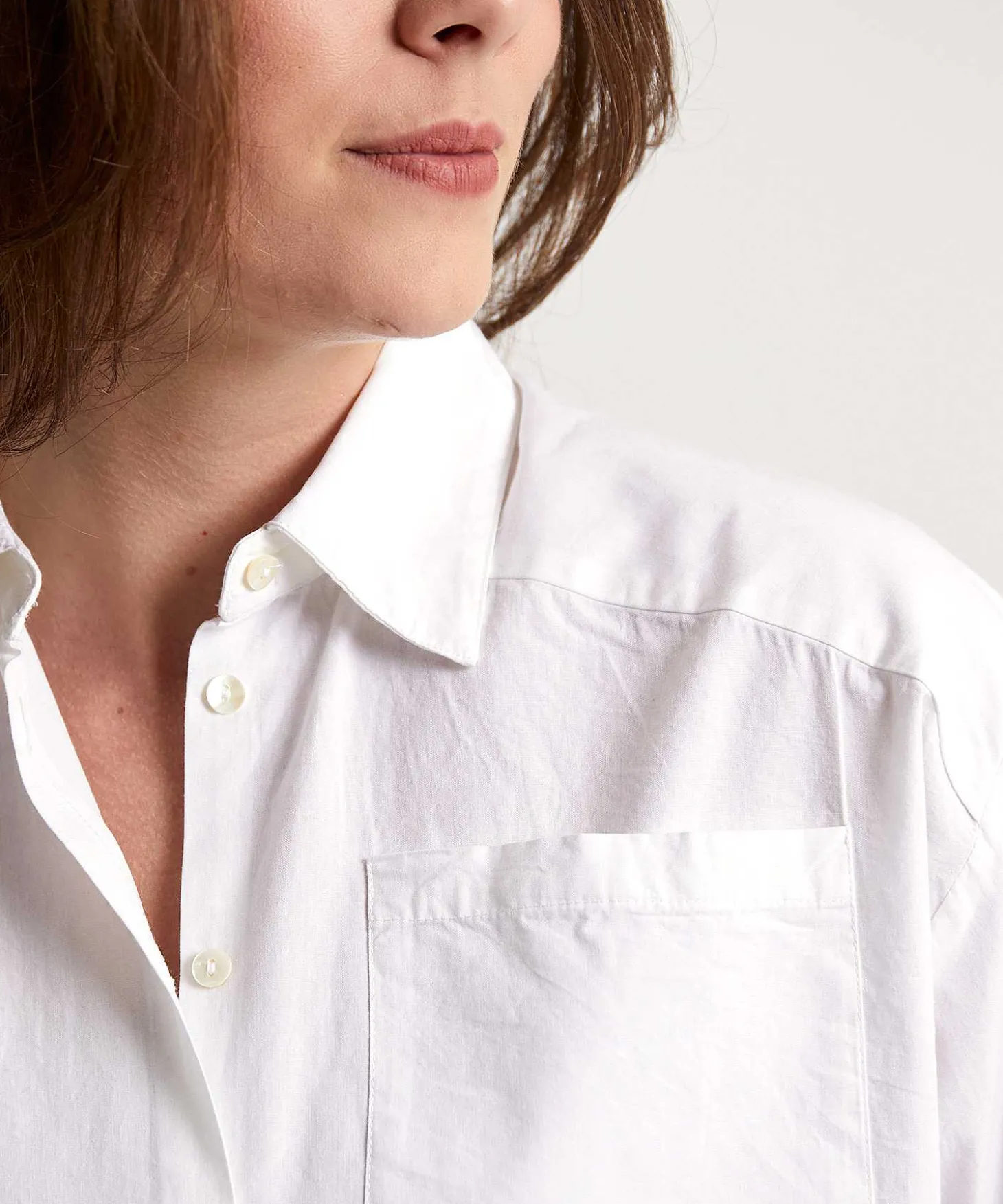 bybar_short_poplin_blouse_2.webp Short Poplin Blouse Florien*By-Bar Best Sale