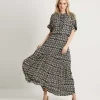Skirt Clover Print Joya Khandi*By-Bar Discount