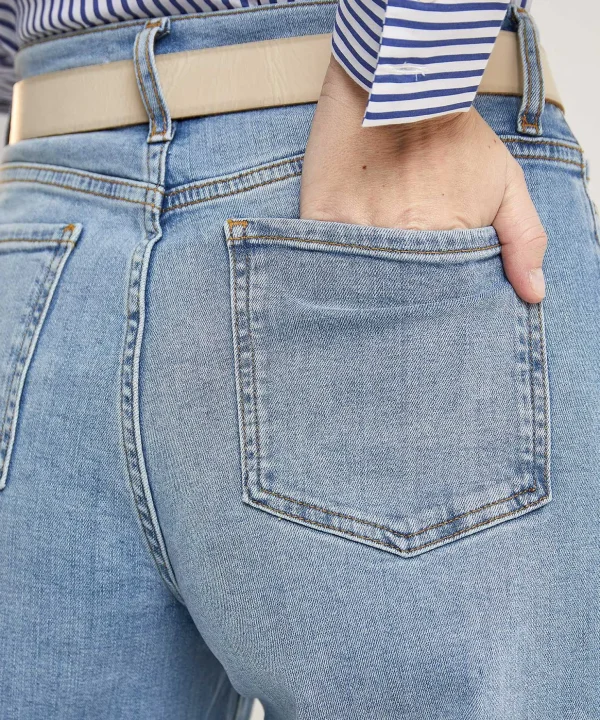 Wide Leg Jeans Femme*By-Bar Fashion