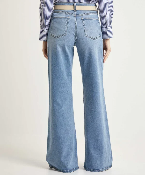 Wide Leg Jeans Femme*By-Bar Fashion