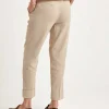 Cropped Trousers Linen Mix Krystal*Cambio Cheap