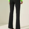 Flared Pants Pintucks Ros*Cambio New