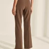 Flared Trousers Pintucks Fawn*Cambio Clearance