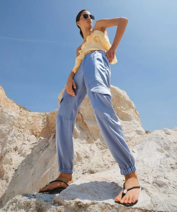 Silky Cargo Pants Karo*Cambio Flash Sale