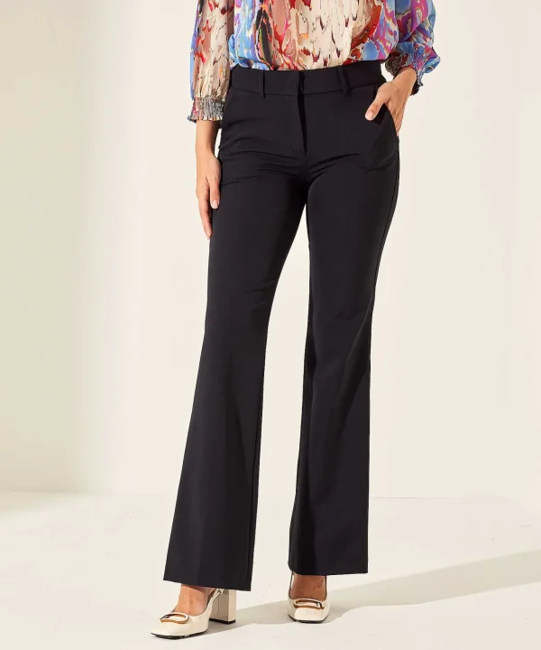 Soft Techno Flared Trousers France*Cambio Store