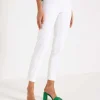 Soft Techno Trousers With Partial Seam Ros*Cambio Sale