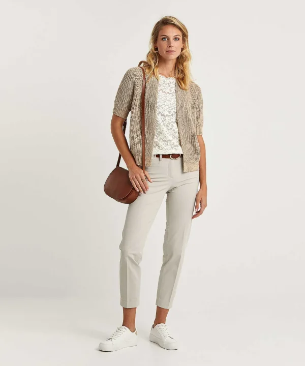 Techno Cotton Trousers Renira*Cambio Store