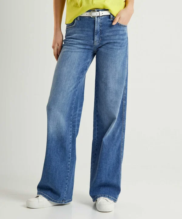 Wide Leg Jeans Aimee*Cambio Cheap