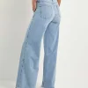 Wide Leg Jeans Super Stretch Alek*Cambio Sale