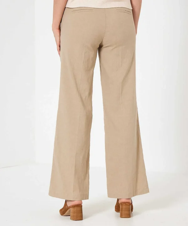 Wide Leg Pants Linen Mix Amelie*Cambio Sale
