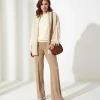 Wide Leg Pants With Lurex Ava*Cambio Sale