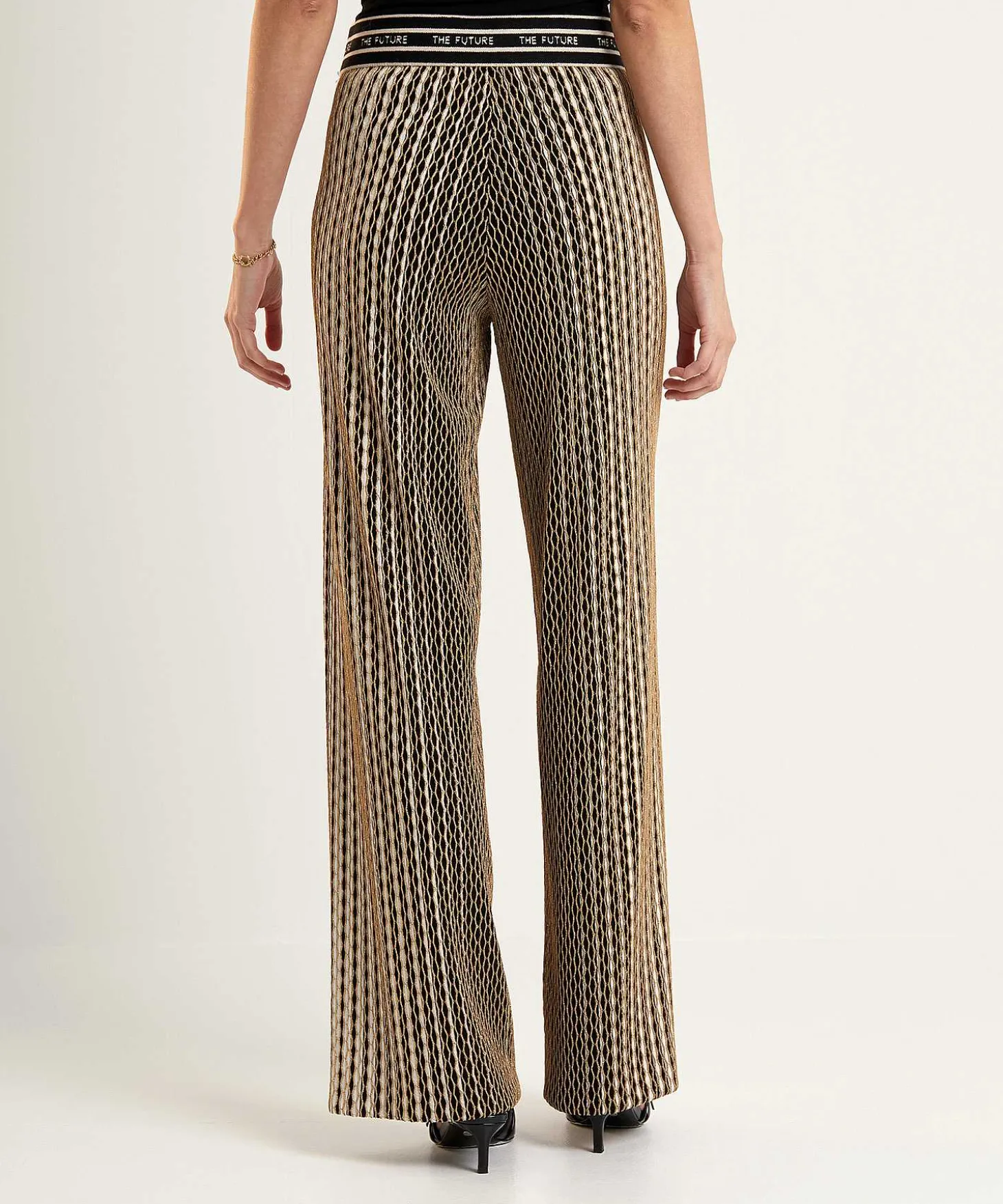 cambio_wide_leg_pants_wit_1.webp Wide Leg Pants With Lurex Allison*Cambio Hot
