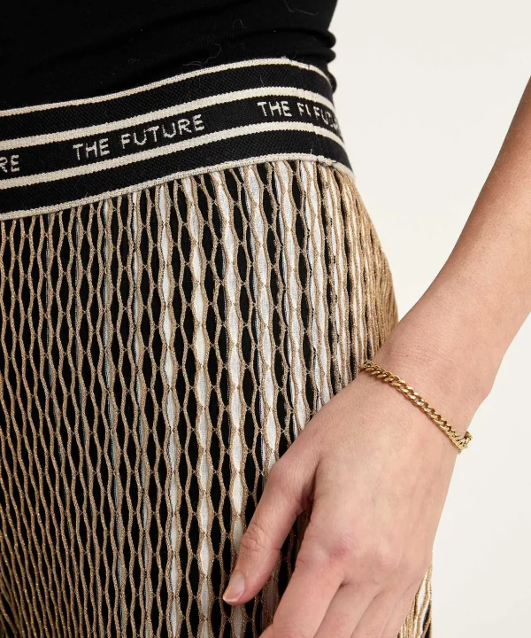Wide Leg Pants With Lurex Allison*Cambio Hot