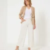 Wide Leg Trousers Travel Fabric Amber*Cambio Cheap