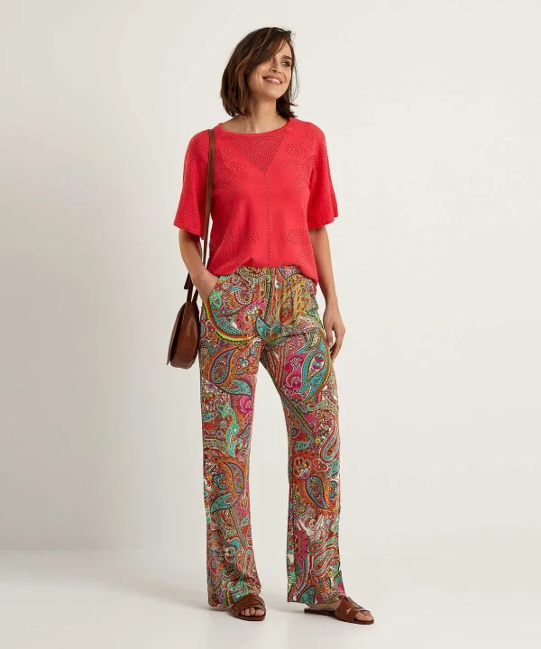 Openwork Sweater*Caroline Biss New
