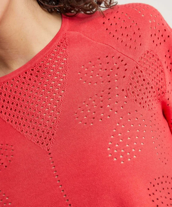 Openwork Sweater*Caroline Biss New