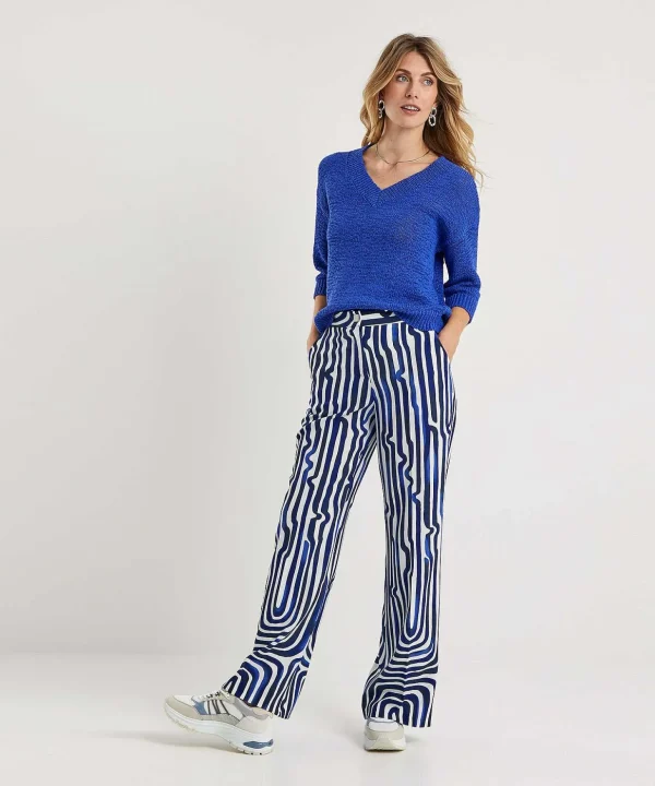 Palazzo Pants Fancy Stripe*Caroline Biss Hot