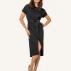 Poplin Dress Wrap Buckle*Caroline Biss Clearance