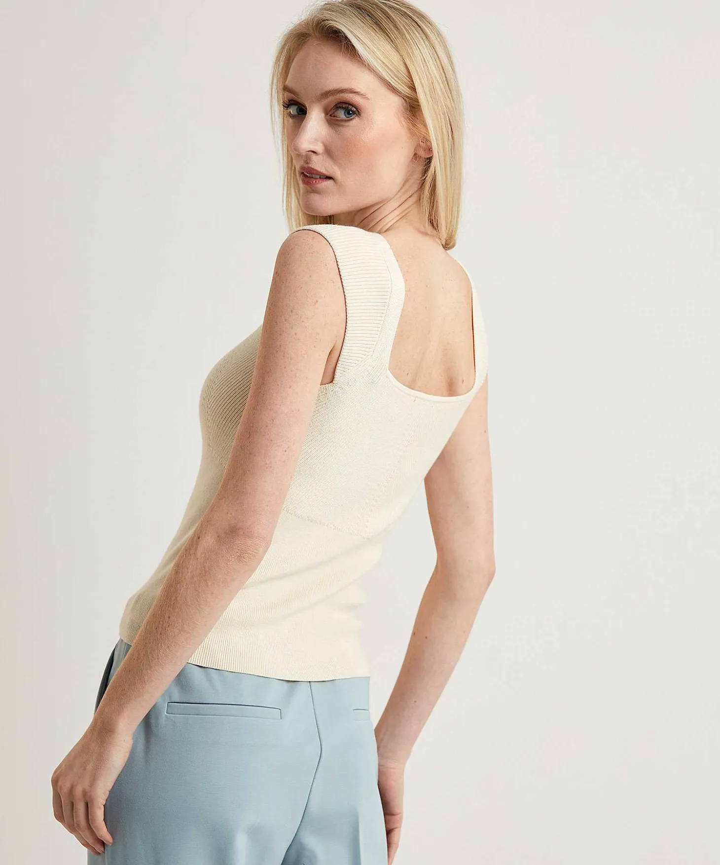 caroline_biss_sweater_cap_0.webp Sweater Cap Sleeve*Caroline Biss Store