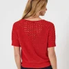 Sweater Ribbon Yarn Openwork*Caroline Biss Store