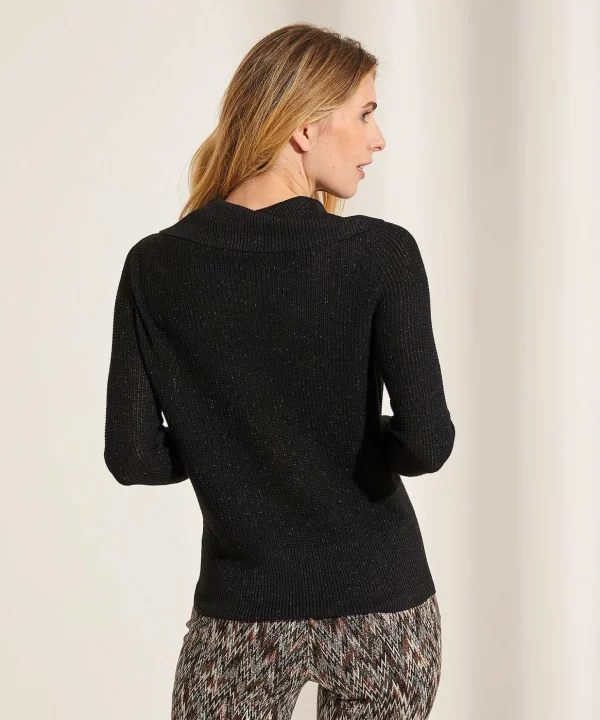 Sweater Wide Neck Lurex*Caroline Biss Cheap